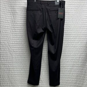 BARONIO Black Dress Pants for Men 35x30 made in ITALY 🇮🇹